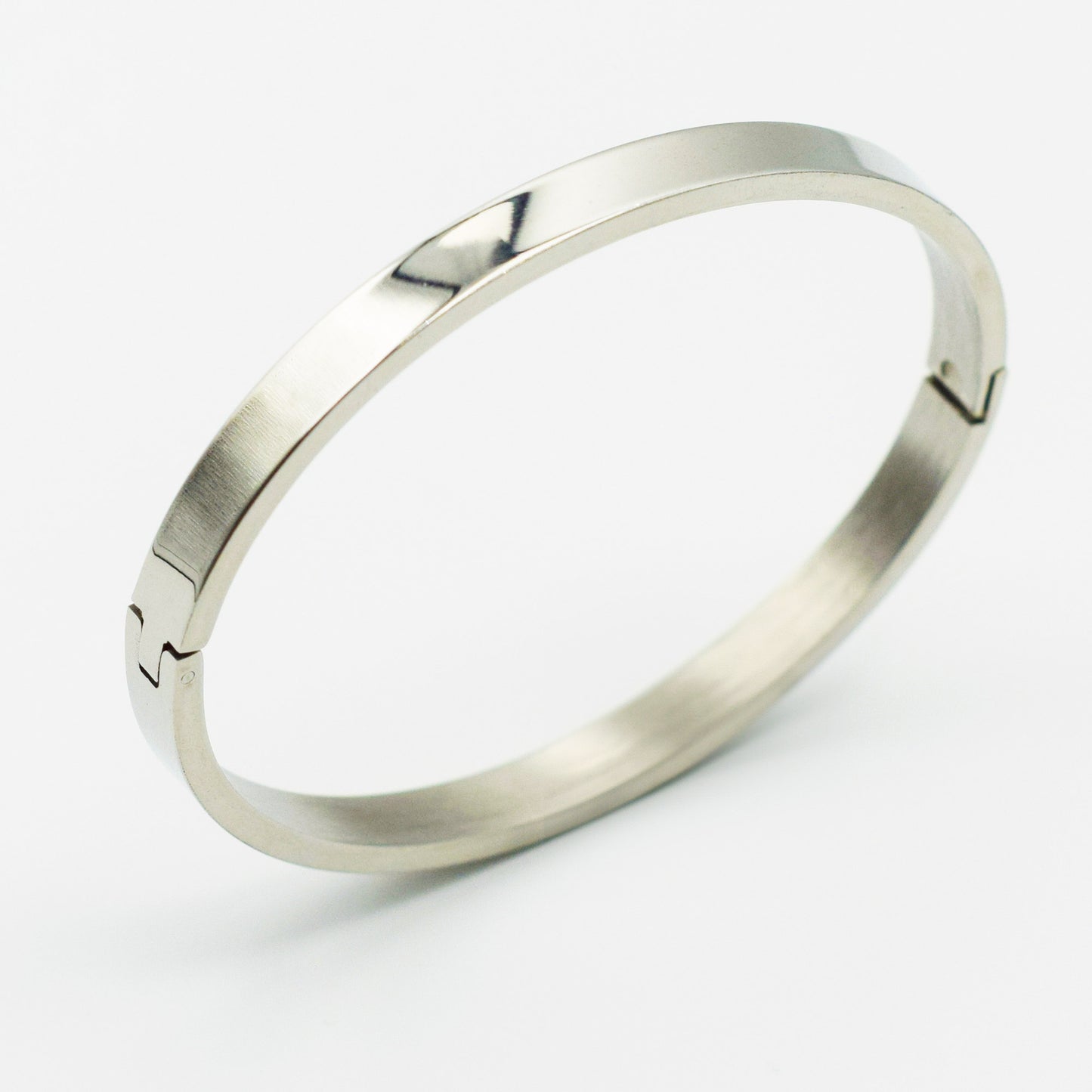 ACIER INOXYDABLE - Bracelet Jonc neutre sans Gravure