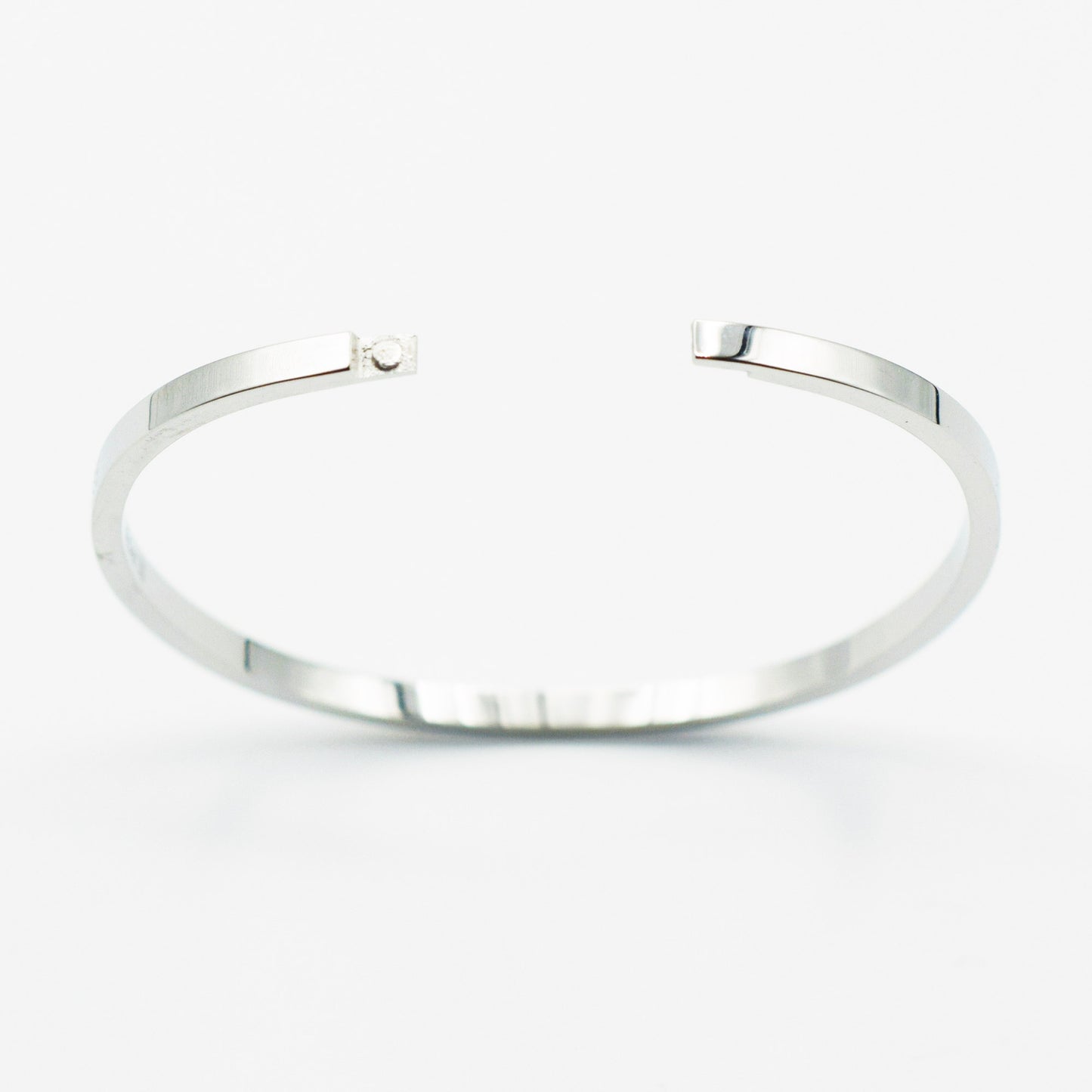 ACIER INOXYDABLE - Bracelet Jonc à Message "JE SUIS UNE PRINCESSE"
