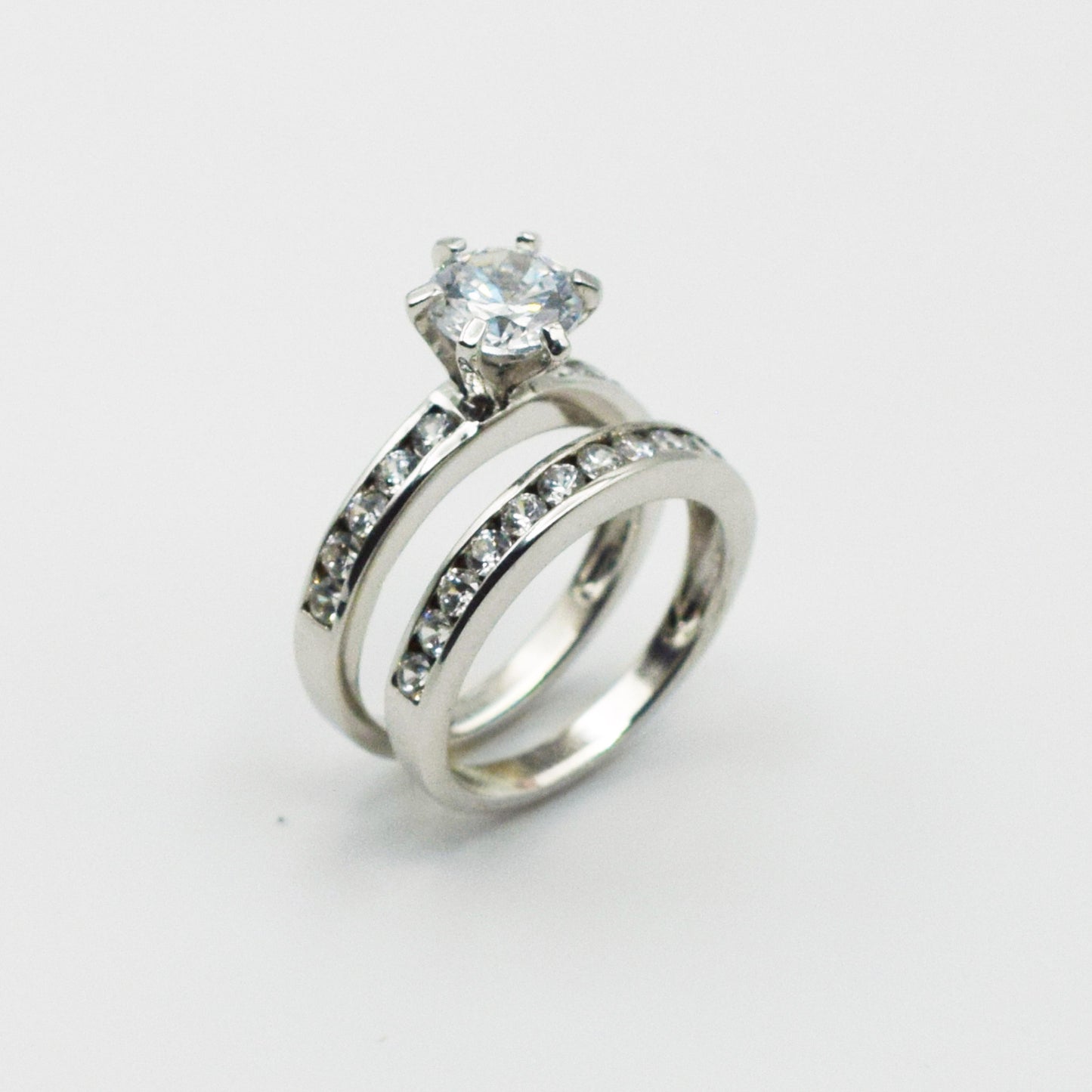 ARGENT 925 - Bagues Alliance & Solitaire SAFA