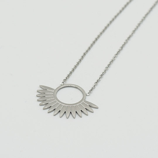 ACIER INOXYDABLE - Collier Rond à Epis