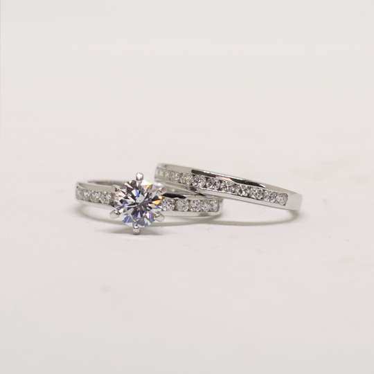 ARGENT 925 - Bagues Alliance & Solitaire SAFA