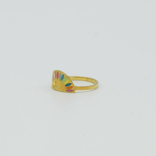 ACIER INOXYDABLE - Bague Arc En Ciel