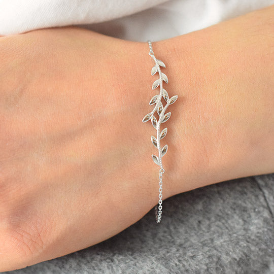 ARGENT 925 - Bracelet Lily Petites Pétales