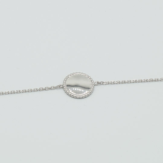 ARGENT 925 - Bracelet Médaillon Roxane